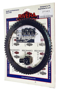 RING GEAR KIT - (66T & 9T Pinion) with Screws - Rivera Primo
