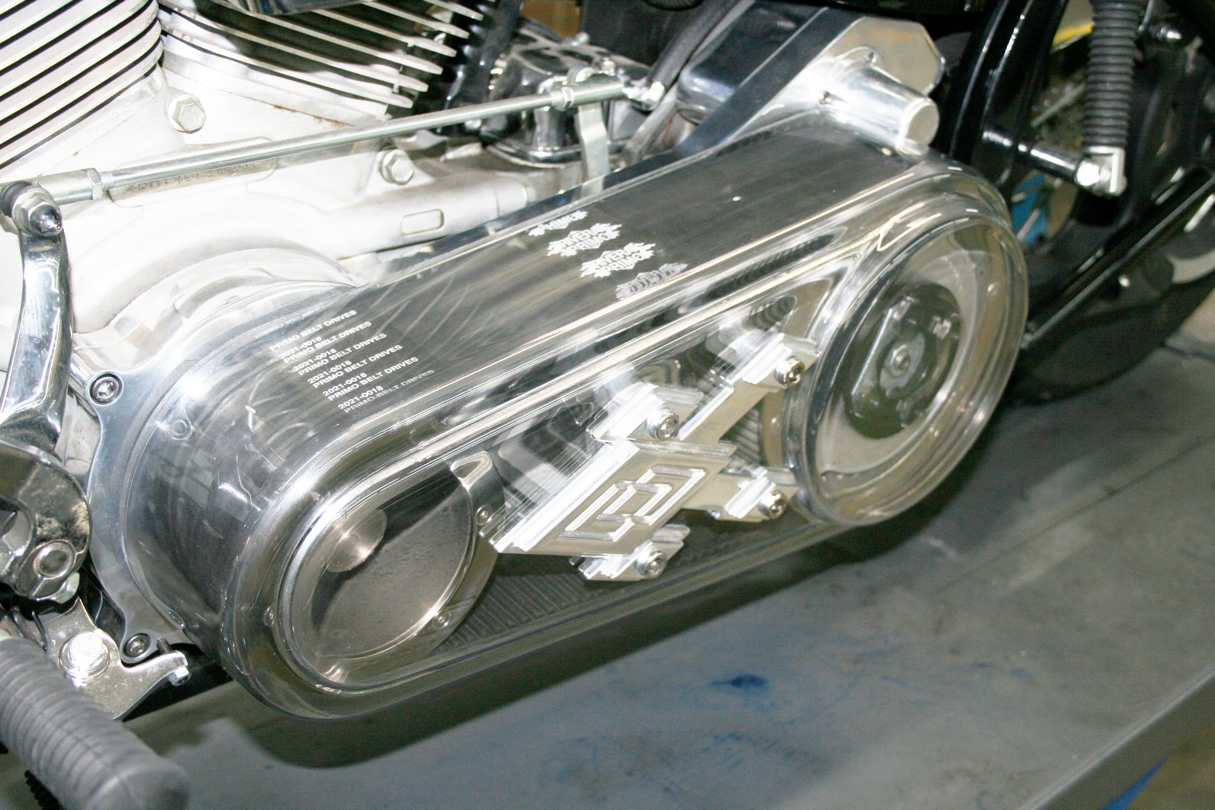 20-0041 Primo Belt Drive Kit 8mm Primo Belt Drive Kit 8mm 取寄せ Vツイン (検索用／ Rivera-Primo Products 2016-0215 Kits - Primary Belt Drive - Drive Line - Classic Pre-1984