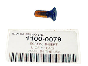 1/4-28 X 3/4" FLAT SOCKET CAP. USED ON 1.5" PULLEYS - Rivera Primo