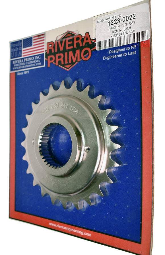 24 T TRANS FINAL DRIVE SPROCKET WITH .250
