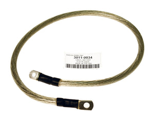 Battery Cable, 27" CLEAR UNIVERSAL - 5/16" and 1/4" HOLES IN TERMINALS. - Rivera Primo