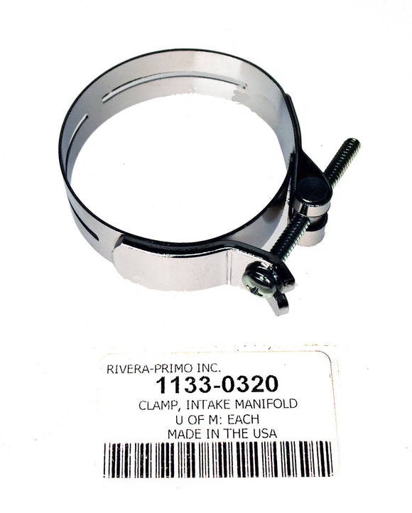 CHROME MANIFOLD CLAMP ONLY. - Rivera Primo