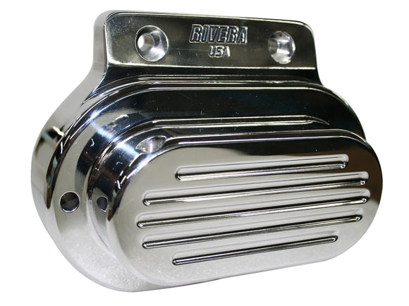 COVER KIT, LSD HYDRAULIC Clutch TRANS END. POLISHED - Rivera Primo