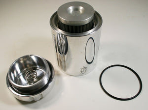 CYCLE SPIN-ON BILLET OIL FILTER WITH HIGH FLOW - Rivera Primo