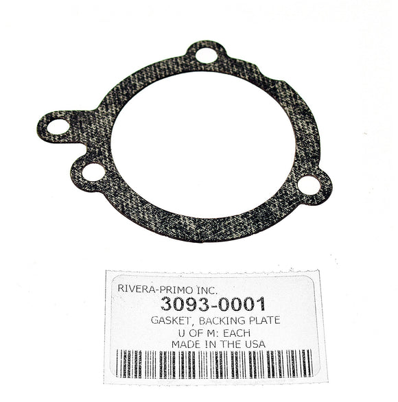Gasket, BACKING PLATE - USED WITH SMOOTHIE. - Rivera Primo
