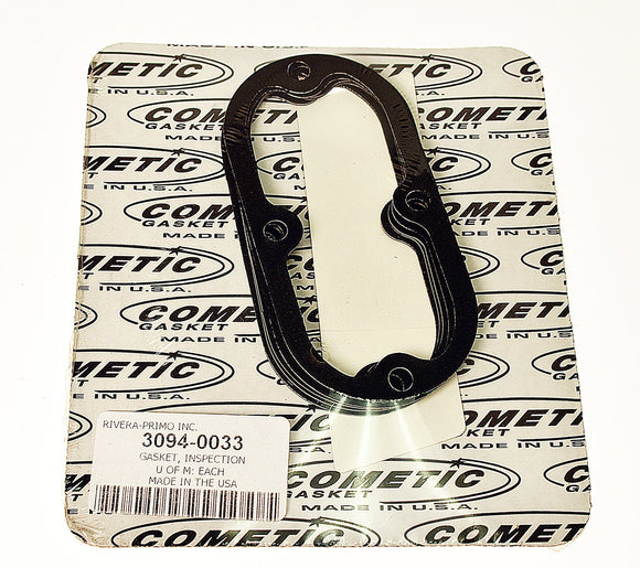 INSPECTION COVER GASKET. FITS 1965-UP DYNA/SOFTAIL 4 & 5 SPEED. - Rivera Primo