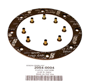 ORGANIC (CORK) FRICTION DISC WITH RIVETS - Rivera Primo