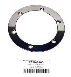 POLISHED STAINLESS STEEL FRONT PULLEY GUIDE - Rivera Primo