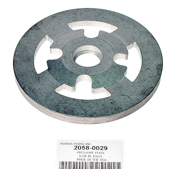 PRESSURE PLATE WITH BEARING HOLE BORED (6