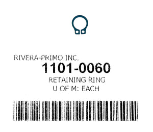 Retaining Ring, Pushrod End - Rivera Primo