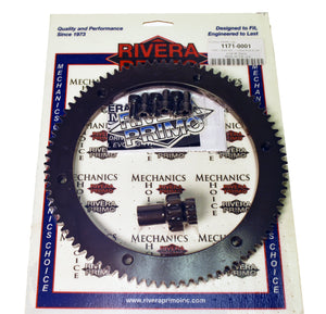 Ring Gear Kit, Conversion - 84T and 10T Pinion with Screws - Rivera Primo