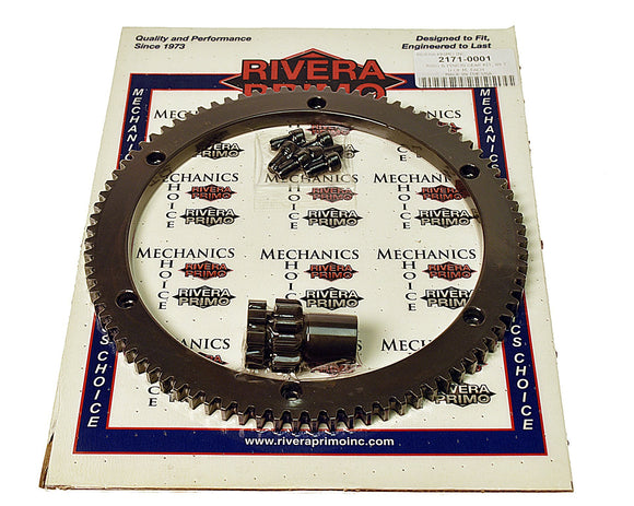 RING & PINION KIT - (84T and 10T Pinion)with Screws - Brute III - Rivera Primo
