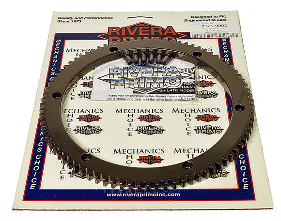 RING & PINION KIT - (84T) with screws - PRIMO ENCLOSED BELT DRIVES - Rivera Primo