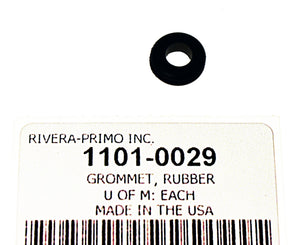 RUBBER GROMMET 1/4" ID X 3/16" THICK X 1/2" - Rivera Primo