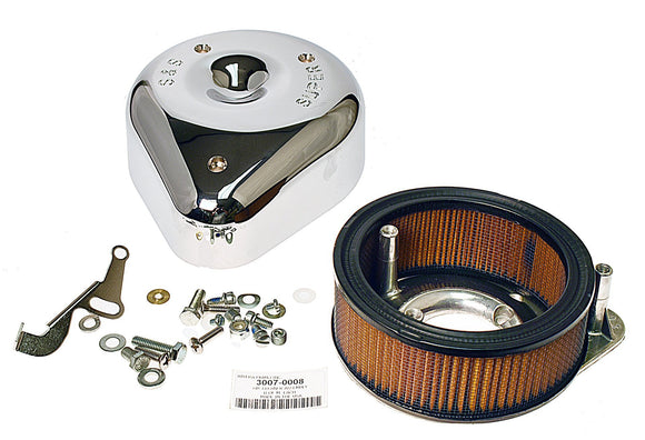 S & S SUPER E & G AIR CLEANER ASSEMBLY. FITS 1966-1984 BIG TWIN. - Rivera Primo