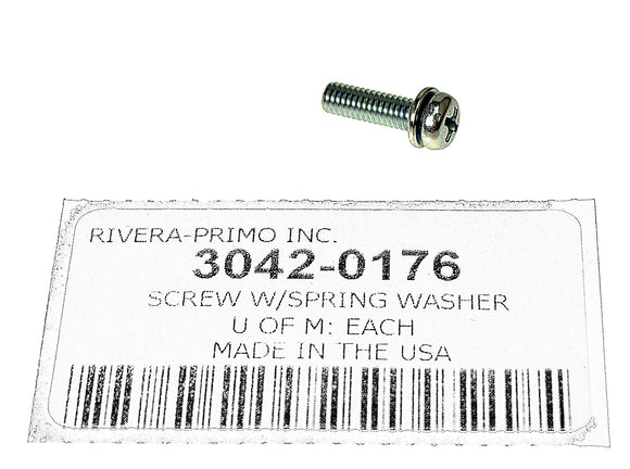 SCREW, with SPRING WASHER - Rivera Primo
