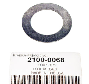 Shim, Front Pulley - .030" - Rivera Primo