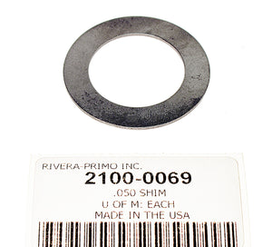 Shim, Front Pulley - .050" - Rivera Primo