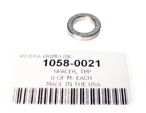 Spacer, TPP .750"x.500"x.156" Aluminum - Rivera Primo