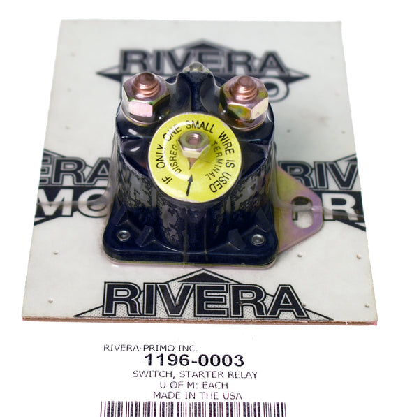 STARTER RELAY SWITCH 1973-85 MOST MODELS. - Rivera Primo