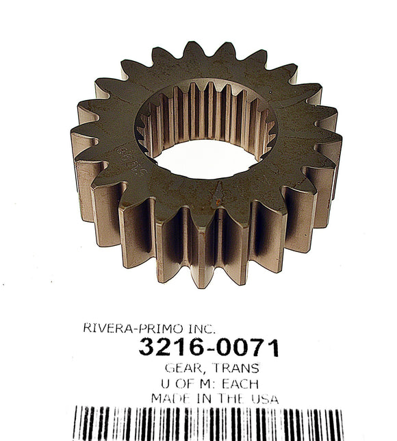 STOCK 21T 4TH GEAR COUNTERSHAFT. FITS SPORTSTER 5 SPEED TRANSMISSIONS. - Rivera Primo