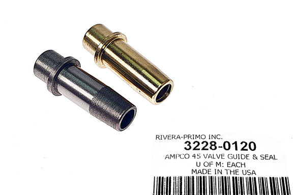VALVE GUIDE WITH SNAP ON VITON SEAL. FITS 1983-UP EVO 80