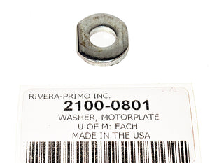 WASHER, CHROME PLATED - MOTOR PLATE - Rivera Primo